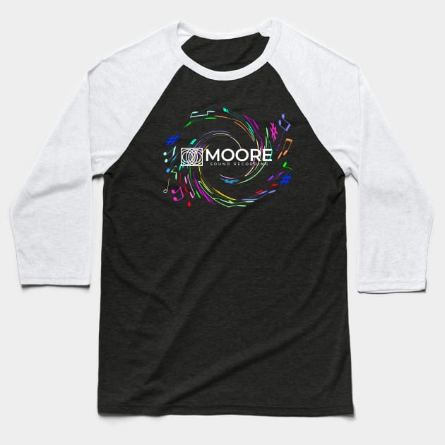 MSR Colour Burst 2023 Baseball T-Shirt by Moore Sound Recording